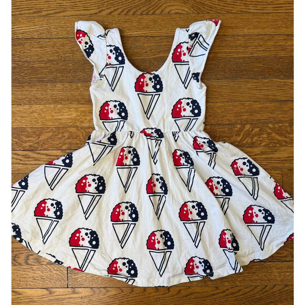 Monica + Andy Girls' Snow Cone Dress Size 4